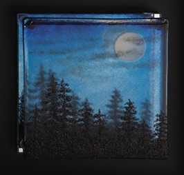 Moonlit Pines
10" x 10"
$270